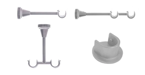 19 mm Metallhalterung