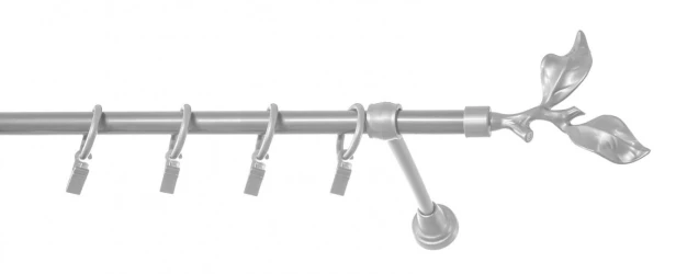 Gardinenstange 16 mm METALL + PVC