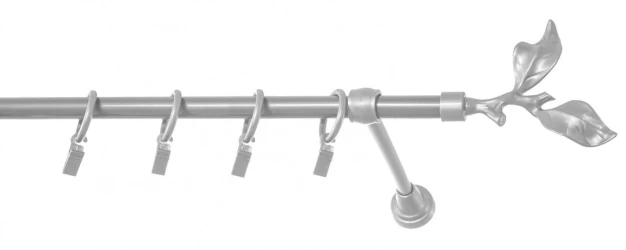 Gardinenstange 16 mm METALL + PVC