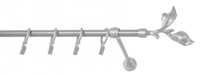 Gardinenstange 16 mm METALL + PVC