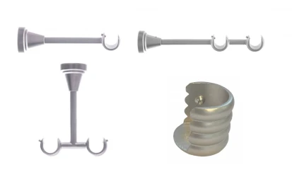 16 mm Metallhalterung