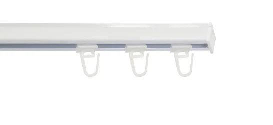 Aluminium-Vorhangschiene für Decke/Wand SOLO