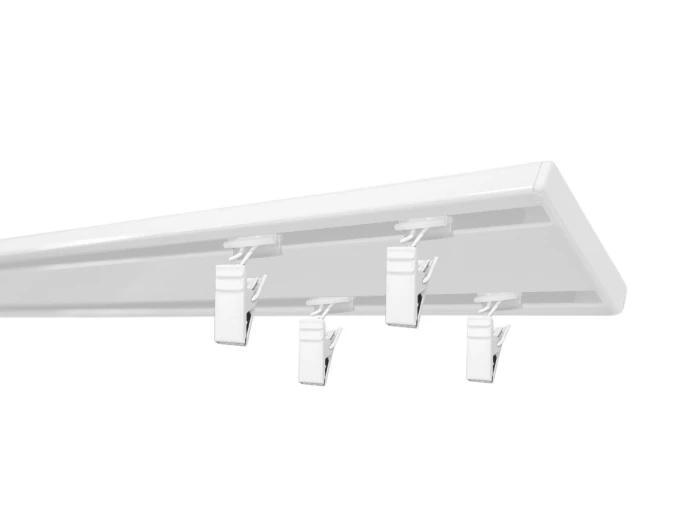 DUO-Deckenschiene aus Aluminium