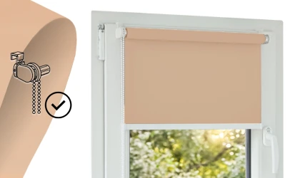Montagefertiges Mini-Rollo - Stoff